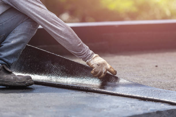 Professional Waterproofing technician working in Landing, NJ